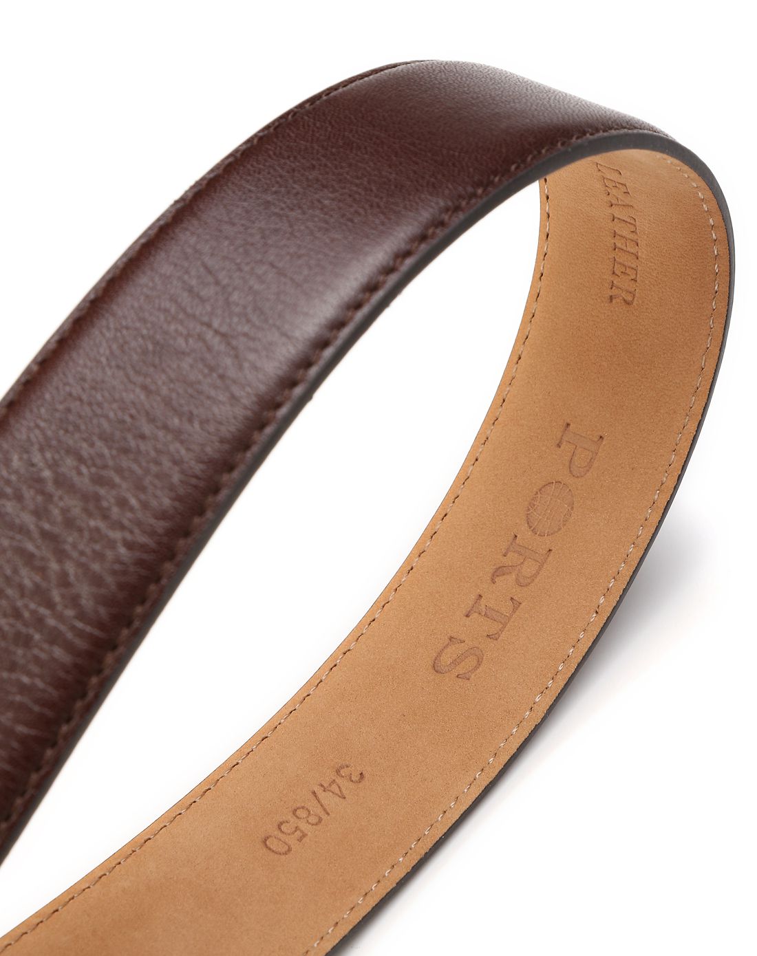 深棕色斯文百搭皮带