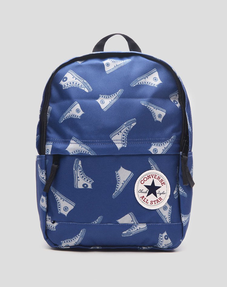 匡威converse男女童converse 中性公路蓝印花双肩包6115219b2m_唯品会