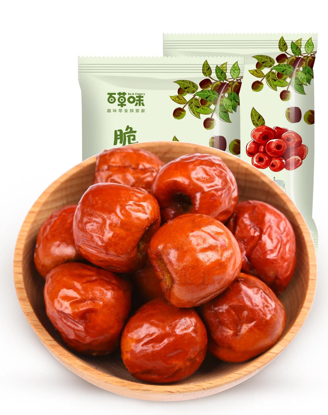 百草味美味坚果狂欢购零食专场直发货脆冬枣35gx66948939628282_唯品