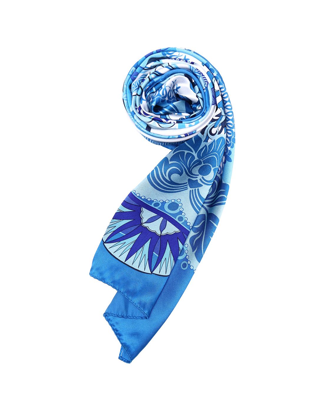 万事利wensli&忻兰shineline丝巾专场万事利素绉缎真丝长巾披肩如梦