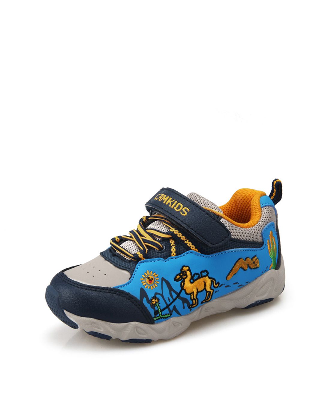 小骆驼camkids时尚童鞋专场骆驼camkids 男小童藏青/彩蓝/桔黄清彩