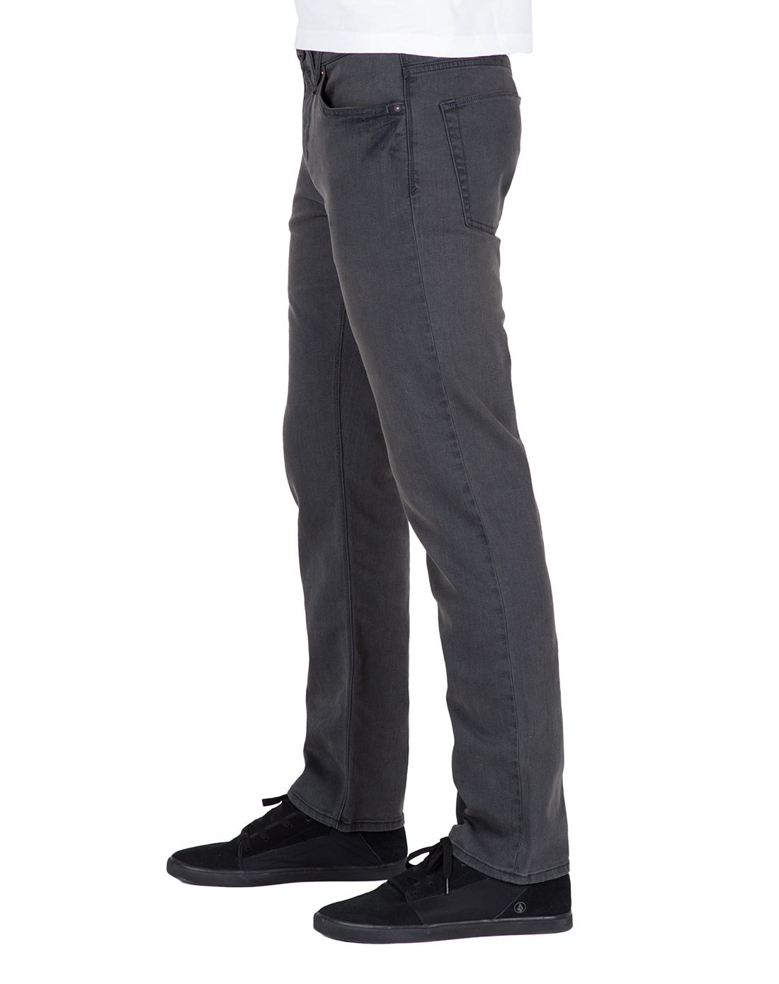 volcom stonemade 男士休闲裤低腰小脚裤潮男牛仔长裤