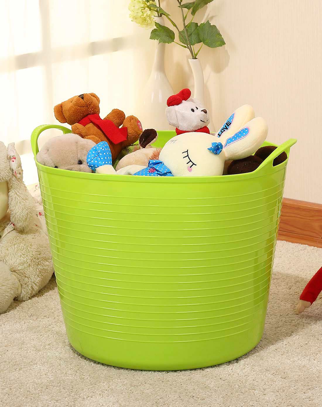 混色大号多用桶两只装