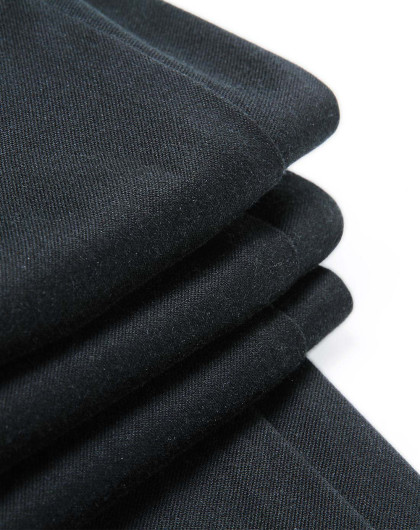 时尚简约绅士绿黑色休闲裤