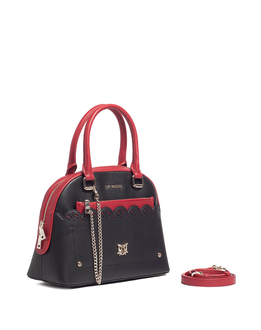 love moschino女士镂空设计贝壳包