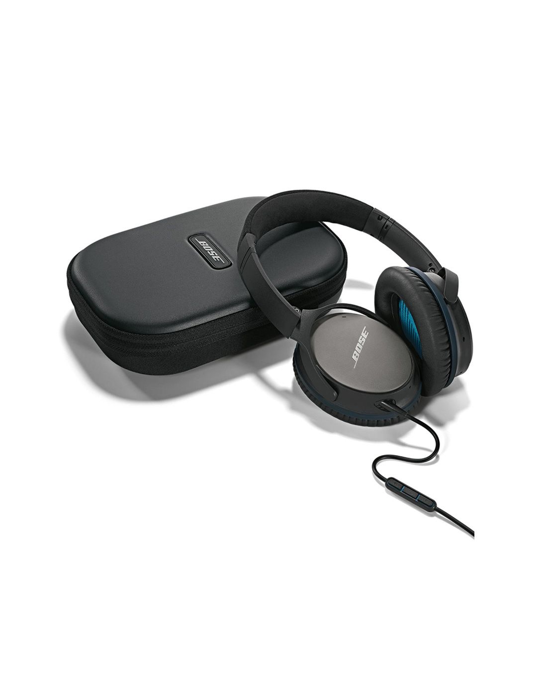 bose 头戴式耳机 quietcomfort 25--黑色/苹果版/qc25