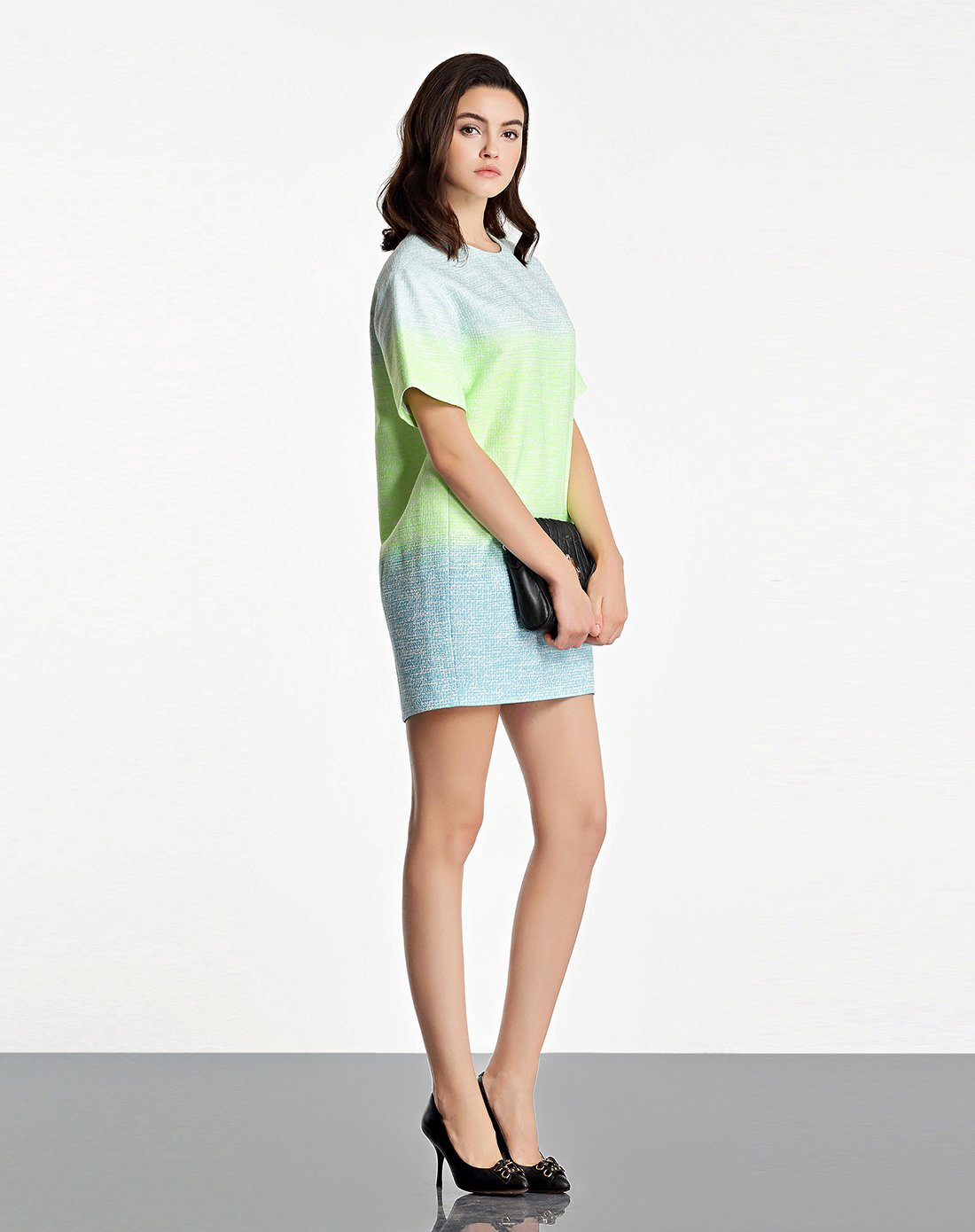 新品见面会-koko&momo女装淑女简约优雅圆领连衣裙f141y9600g0_唯品会