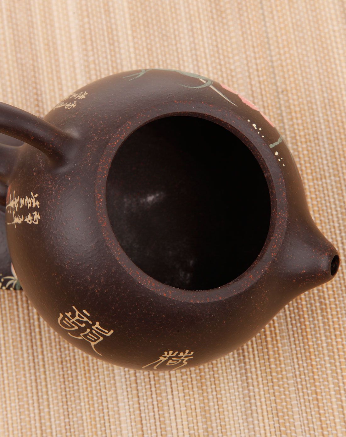 夏国新-荷香西施壶(黑朱泥)210ml