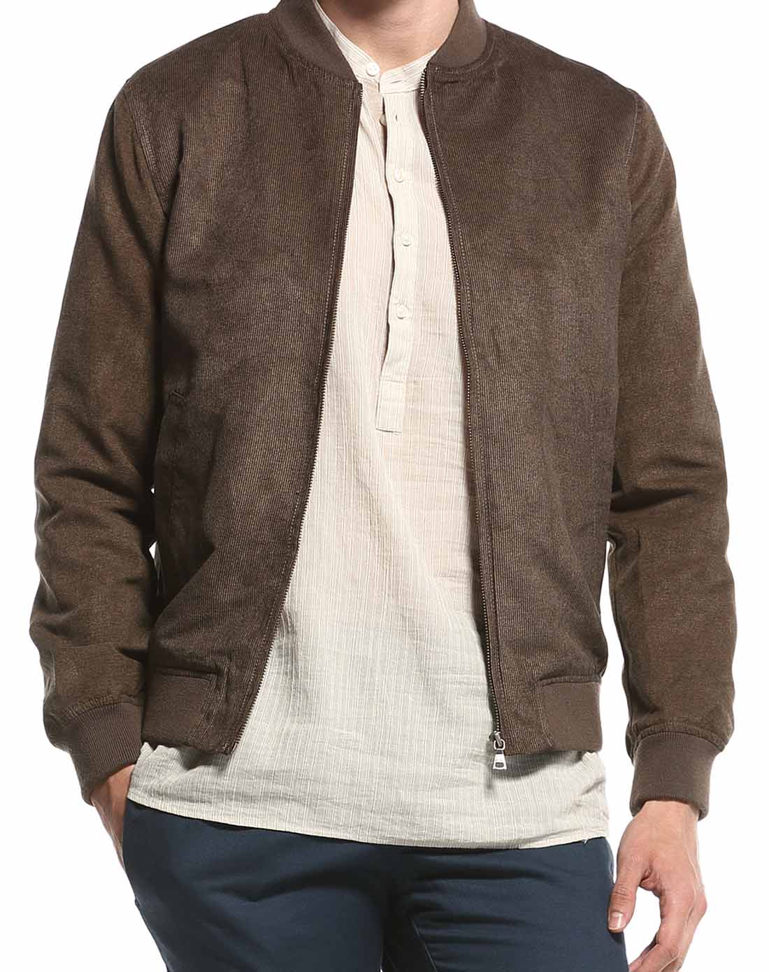 灰卡其时尚气质百搭休闲夹克外套