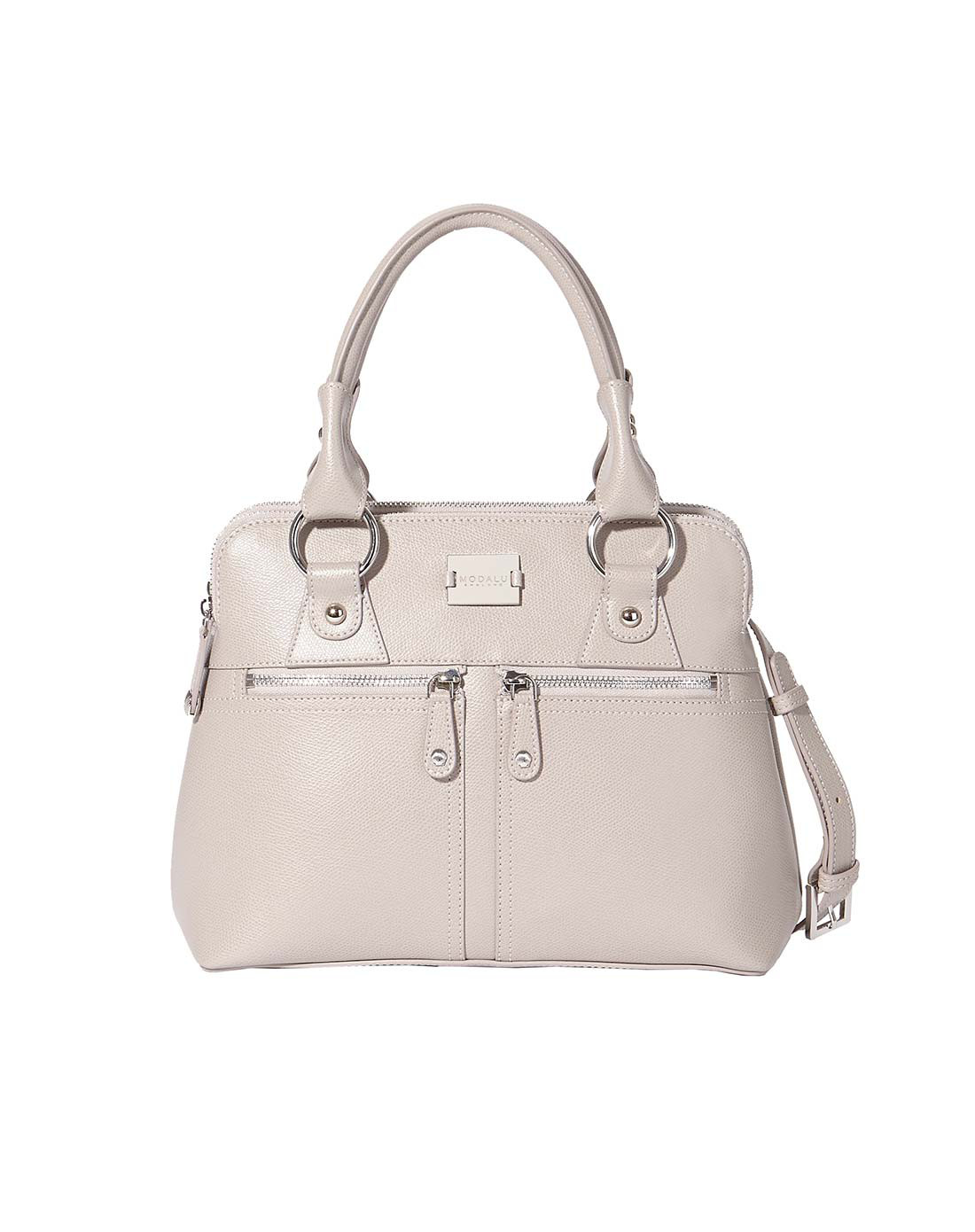 皇室pippa鲨鱼皮色中号手提斜背包