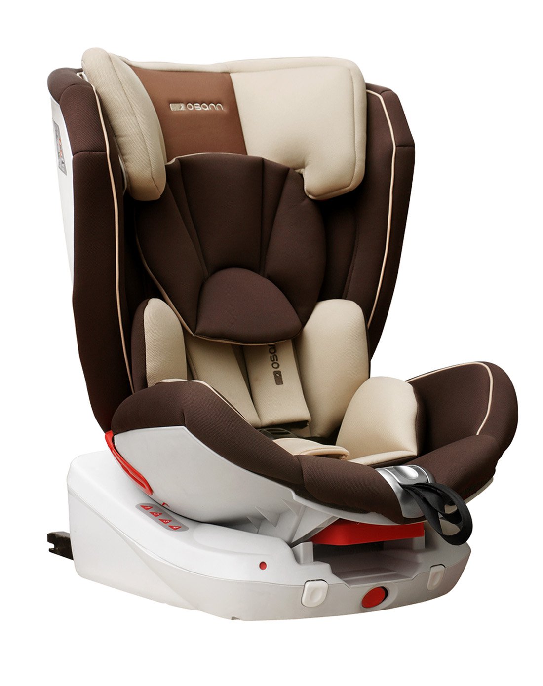 欧颂osann儿童宝宝安全座椅(safety trio系列)德国进口 独特isofix