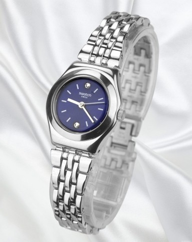 > 斯沃琪swatch 2015专柜同步款 淑女气质金属女表上流名媛