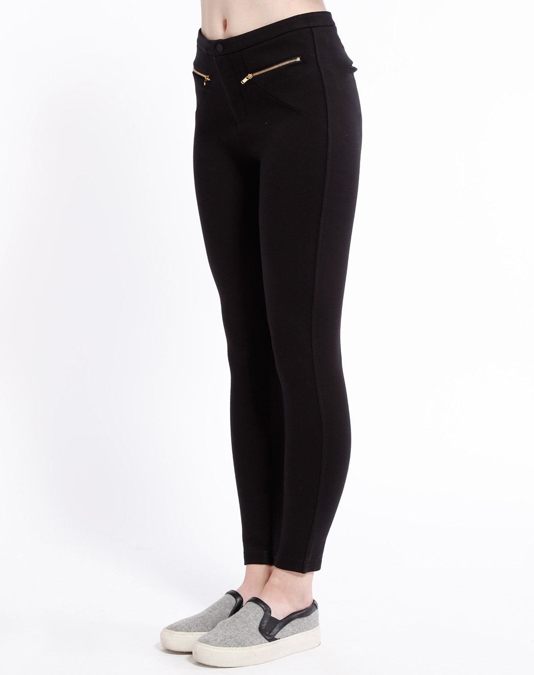 肉感罗马布下装打底裤