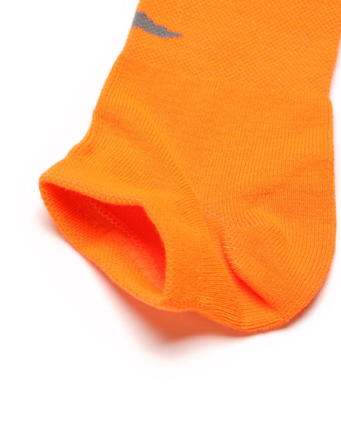 透气吸汗 女款橘色袜子