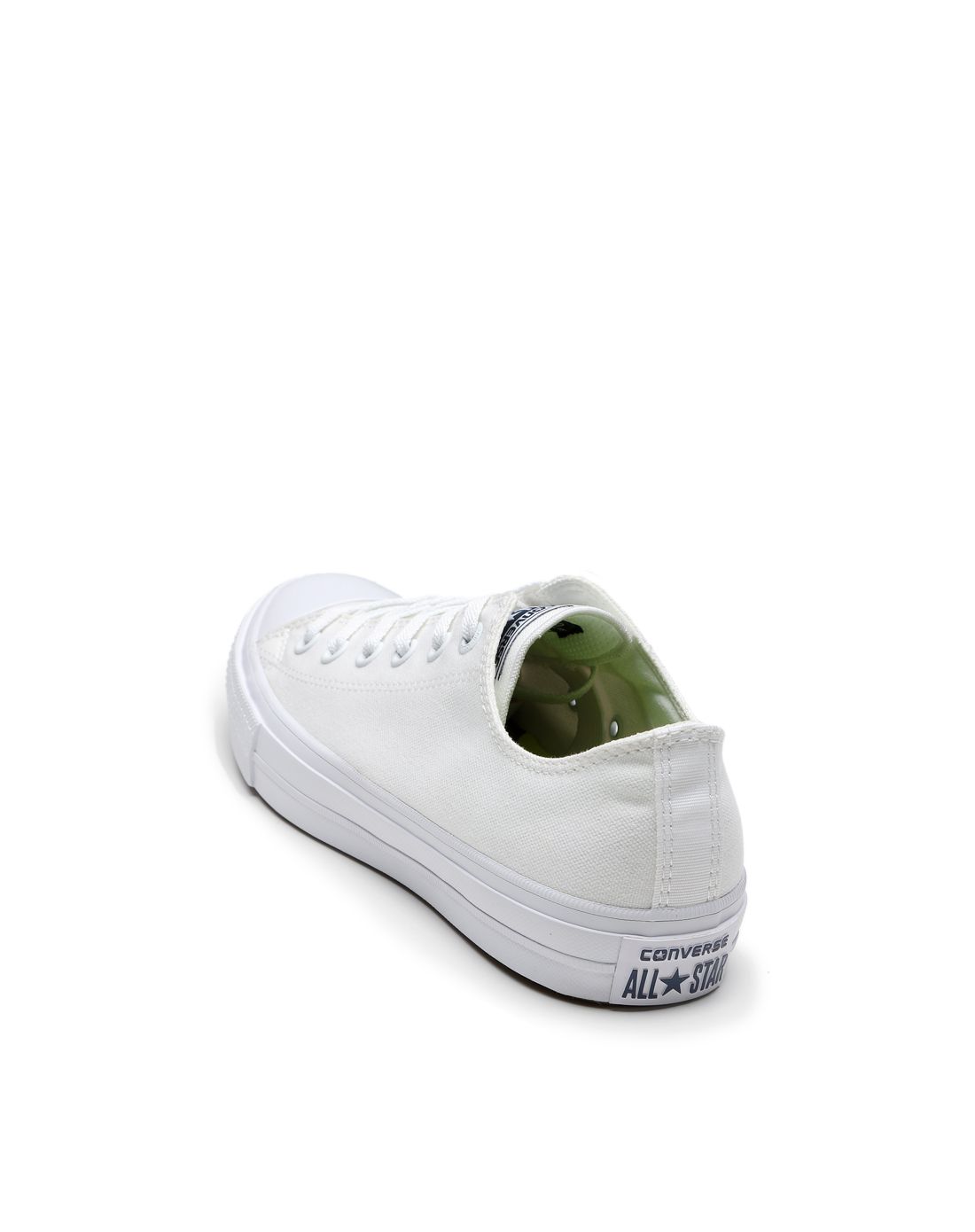 chuck jayler ii 中性款白色低帮帆布鞋