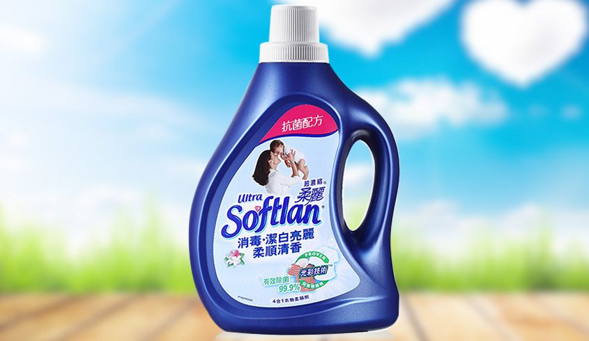 超浓缩柔丽柔顺剂消毒亮丽洁白1l