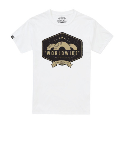 男式worldwide休闲短袖t恤