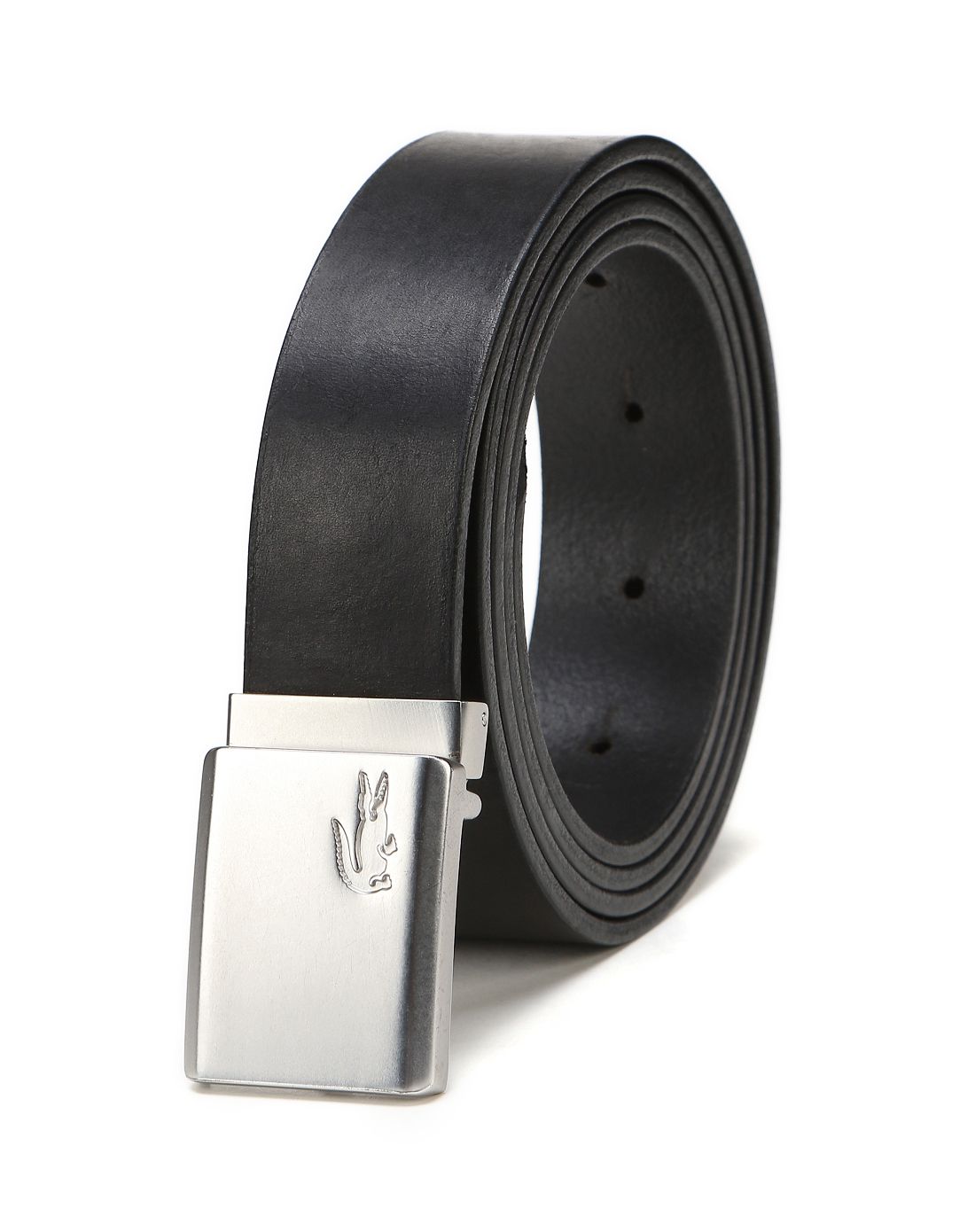 鳄鱼lacoste男女鞋包配件专场男款黑色简约经典腰带rc1428h02h2_唯品