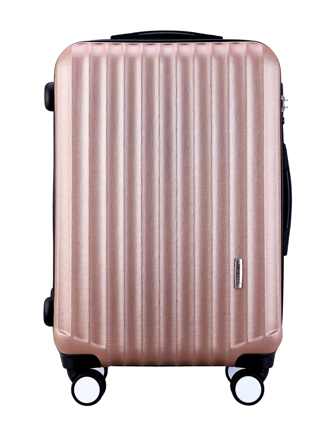 爱路思/aircross香槟色磨砂布纹拉杆箱20寸