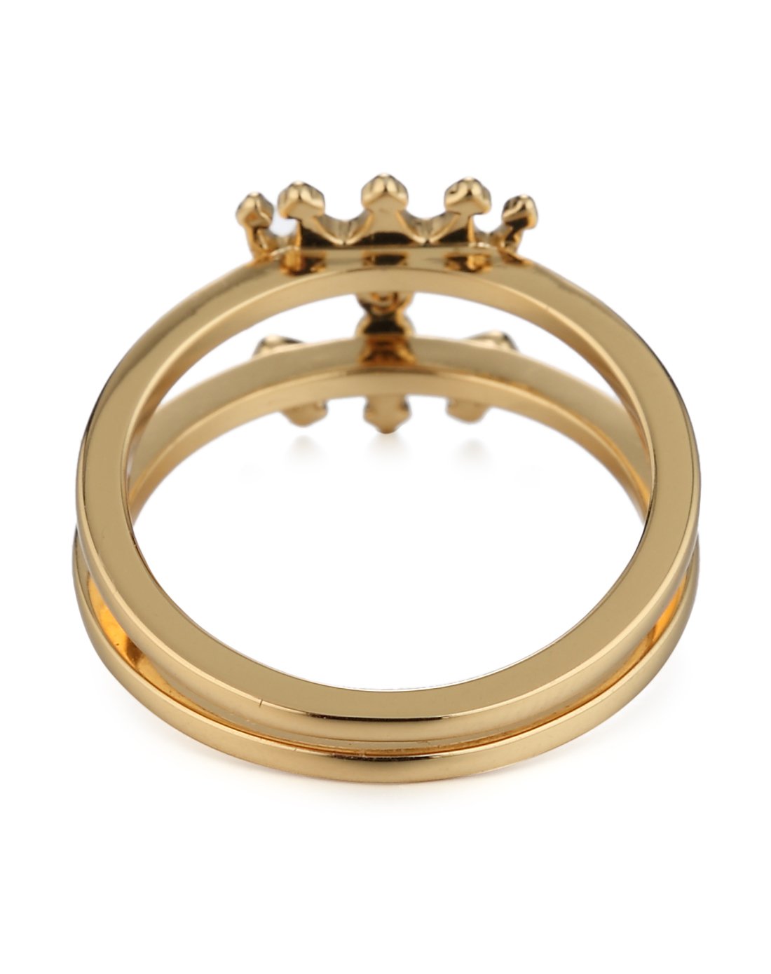 juicy couture女款时尚皇冠戒指(两件套)