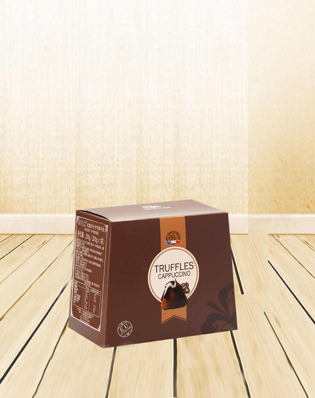 德菲丝 松露形代可可脂巧克力200x3(口味随机)