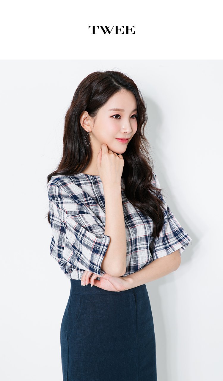 twee韩版时尚森女风甜美气质亚麻前开叉裙子半身裙