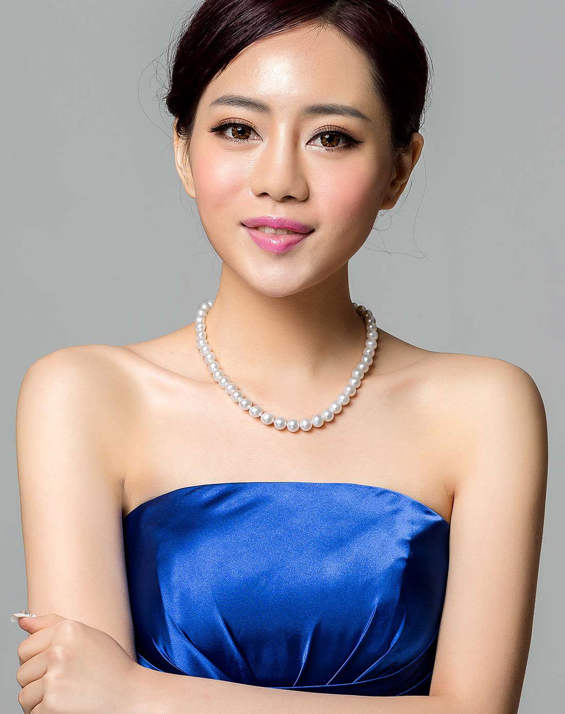 水年华snh珍珠水年华 9-10mm圆形珍珠项链snh2014257_唯品会