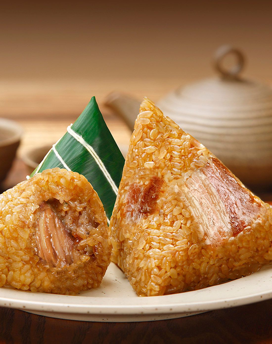 良品铺子 台湾卤肉粽子110g*5个