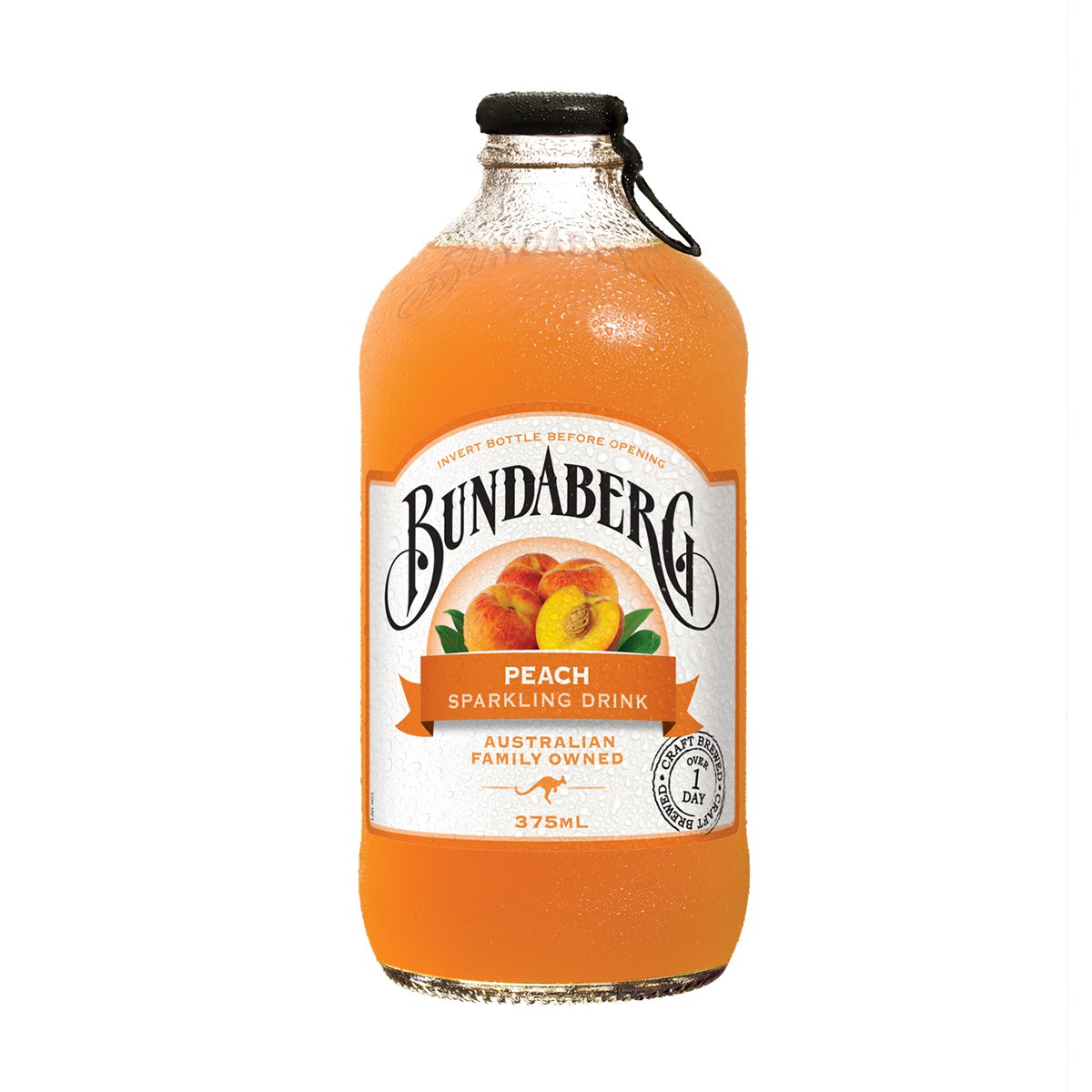 澳洲bundaberg 蜜桃苏打水 375ml
