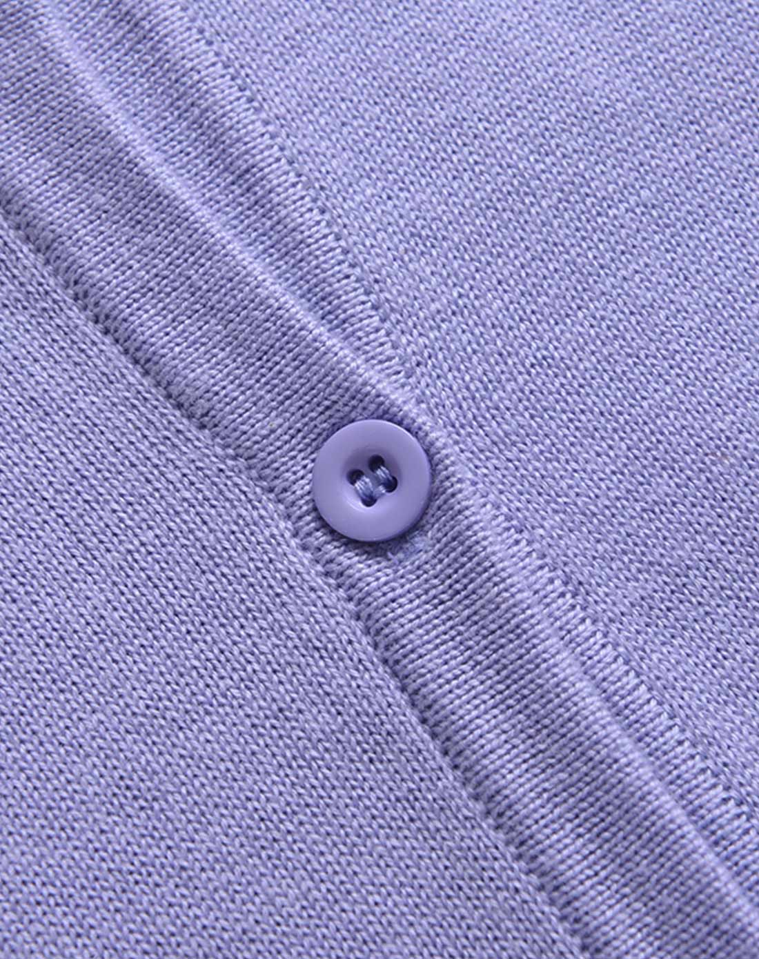 女童浅蓝紫时尚针织线衫