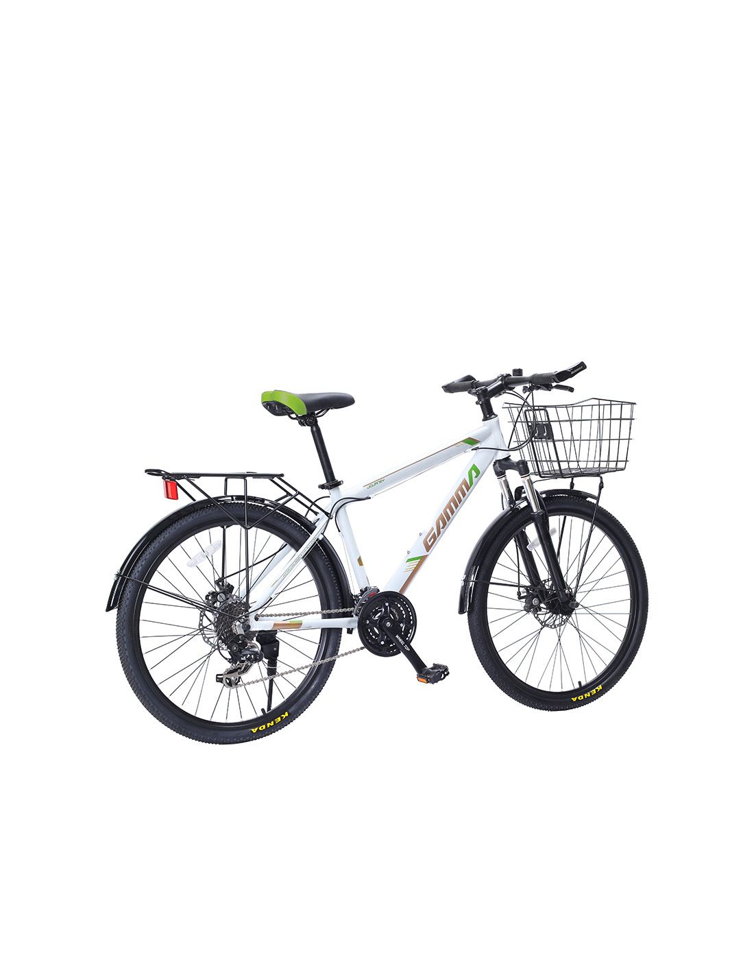 捷马gamma自行车专场直发货征途精英版26寸 中性款珍珠白色山地车 铝