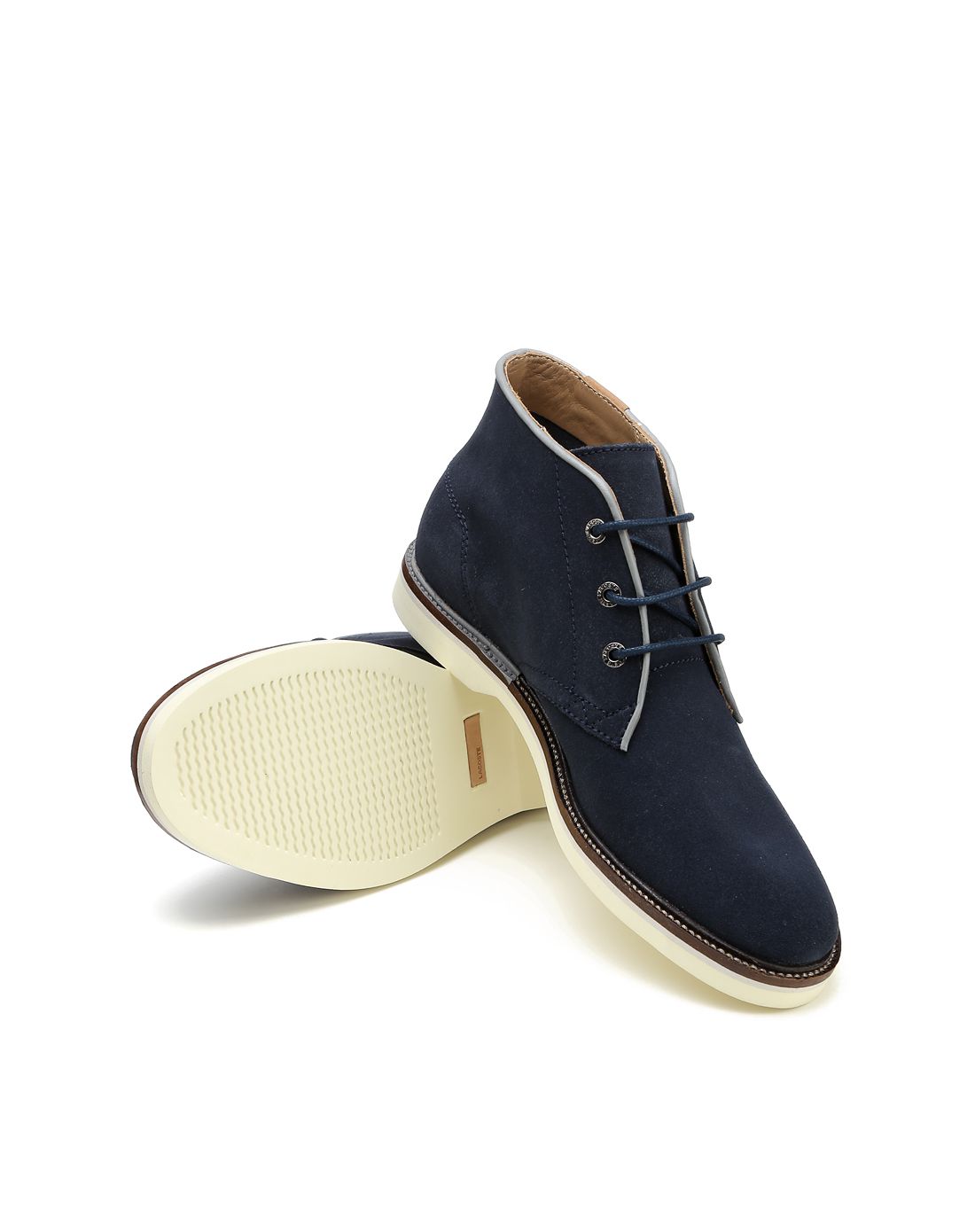 男款藏蓝色潇洒帅气高帮休闲鞋