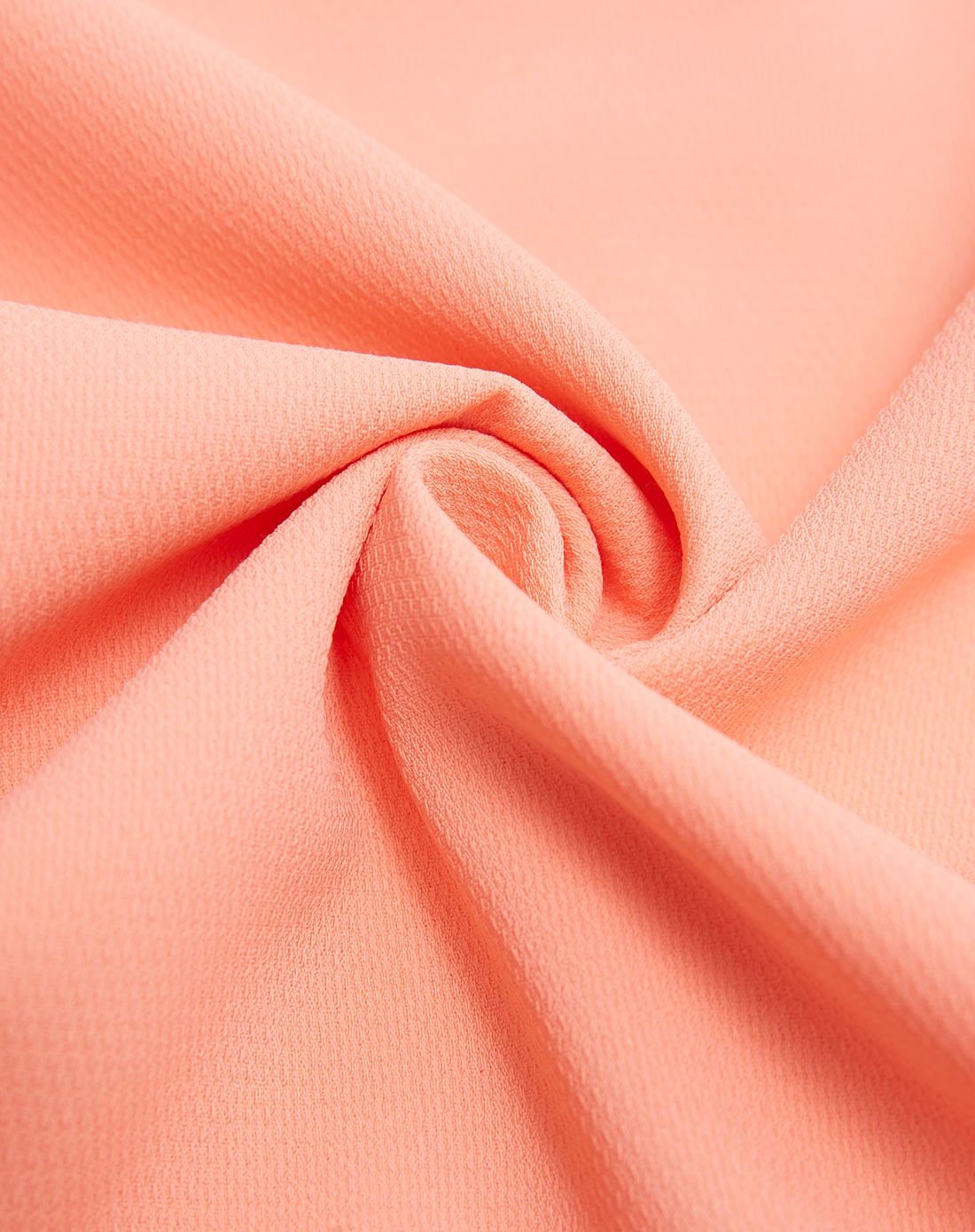 奶橙色机绣贴布拼接连衣裙