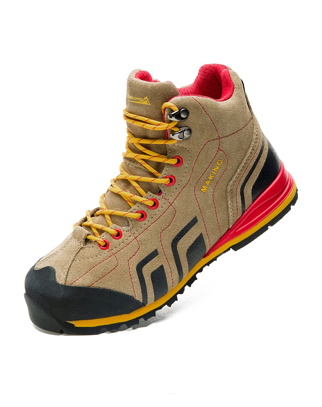 防水透气 女款狼灰色登山鞋