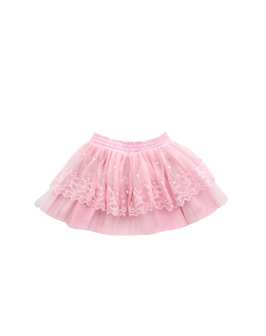 女童浅粉裙子