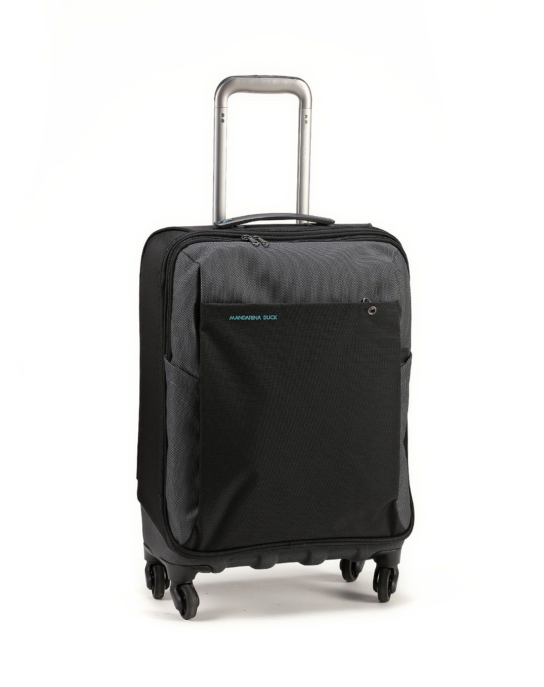 mandarina duck男款黑色20寸简约实用拉杆箱mdat547if2651_唯品会