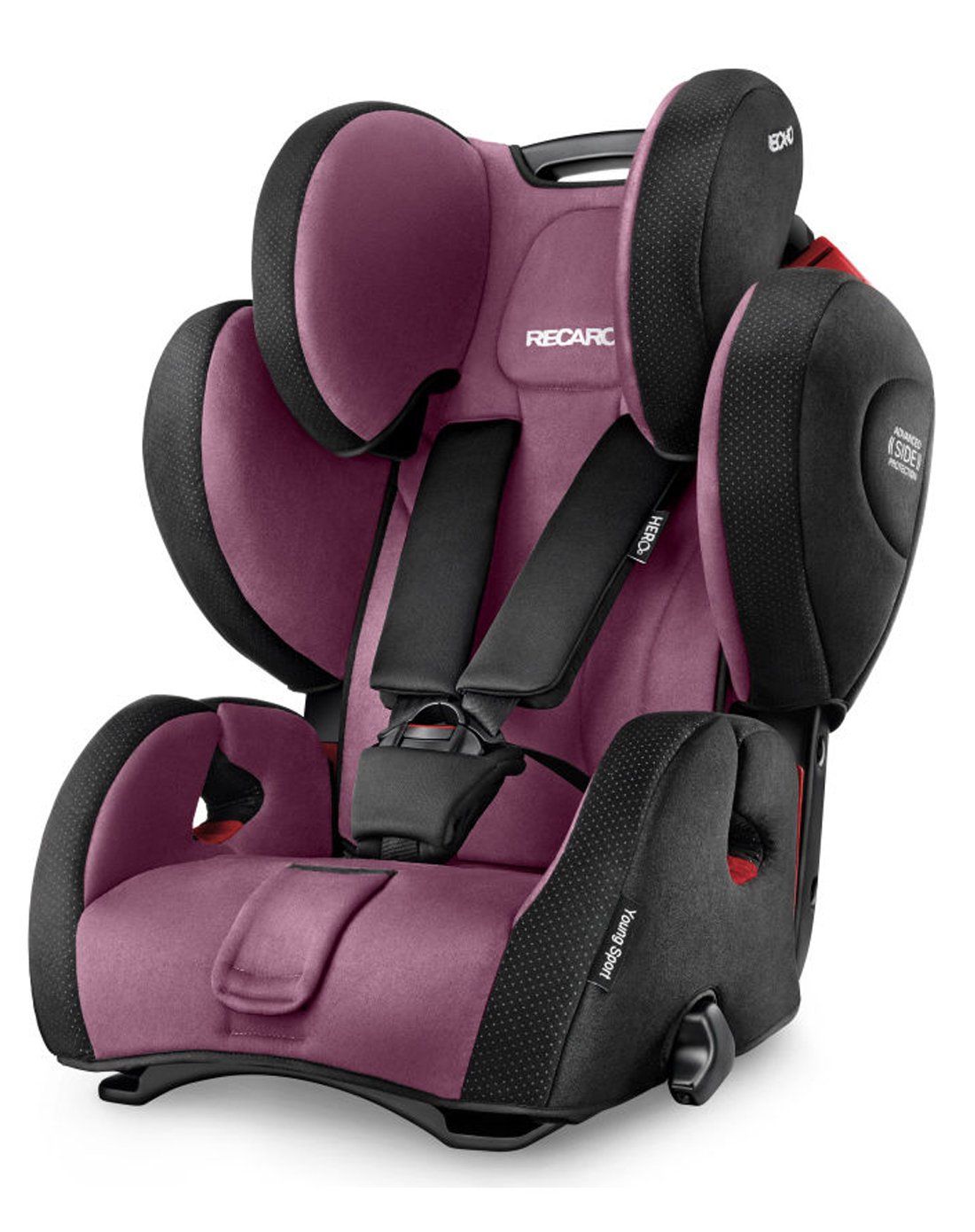 > recaro超级大黄蜂儿童安全汽车座椅 紫罗兰/黑
