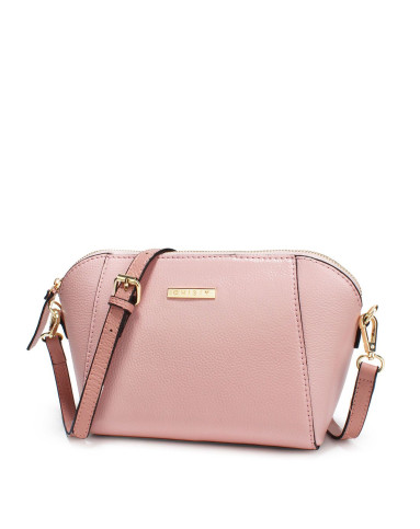 粉红色头层牛皮汤奇包 torch