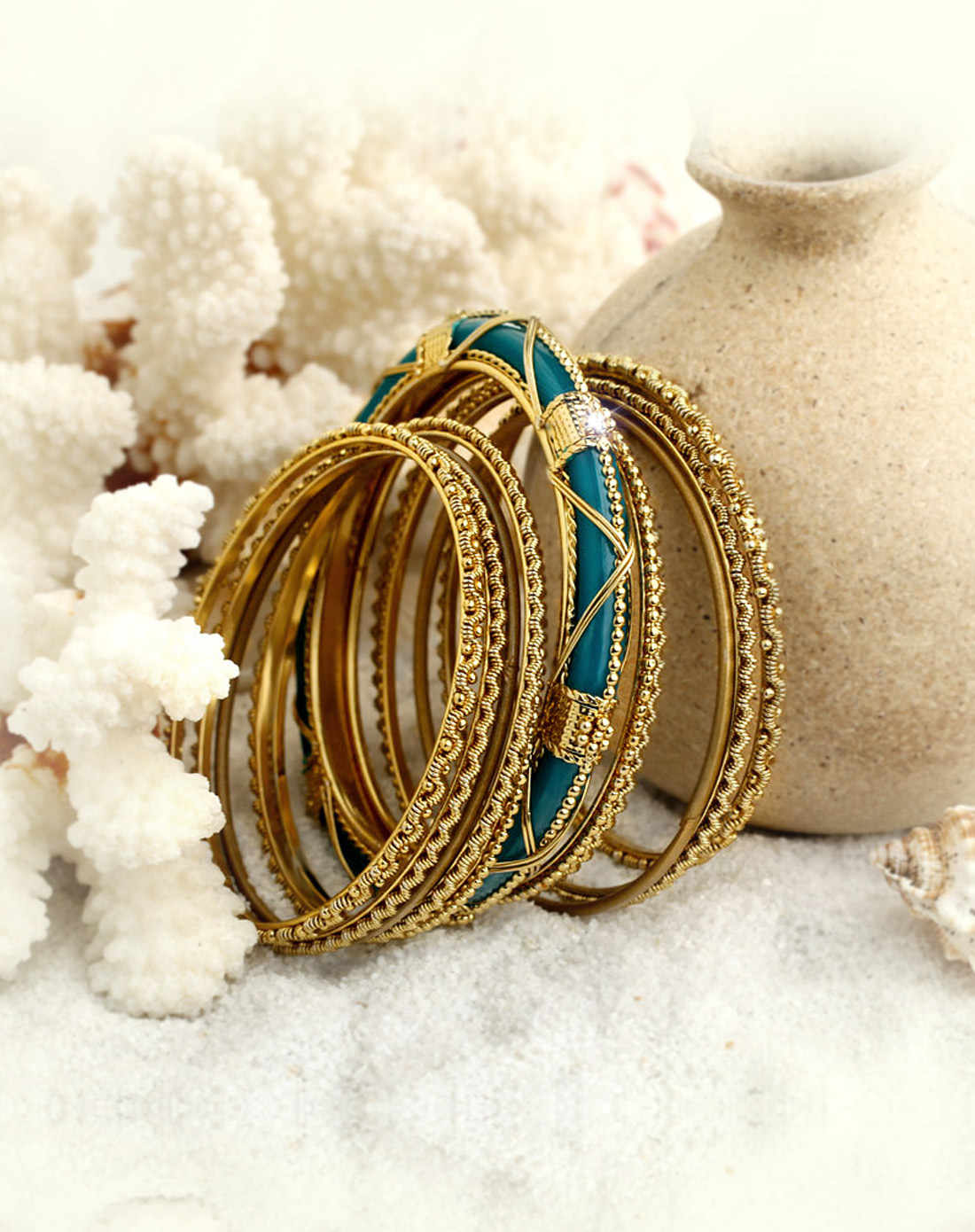 special多层异域手镯沙漠梦幻城-金色.g14