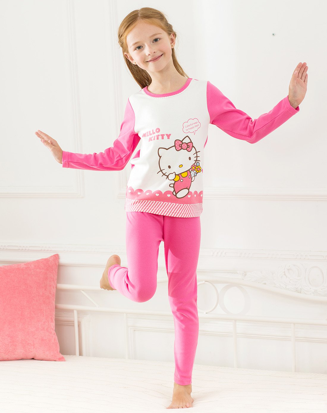 hello kitty棉质儿童内衣套装