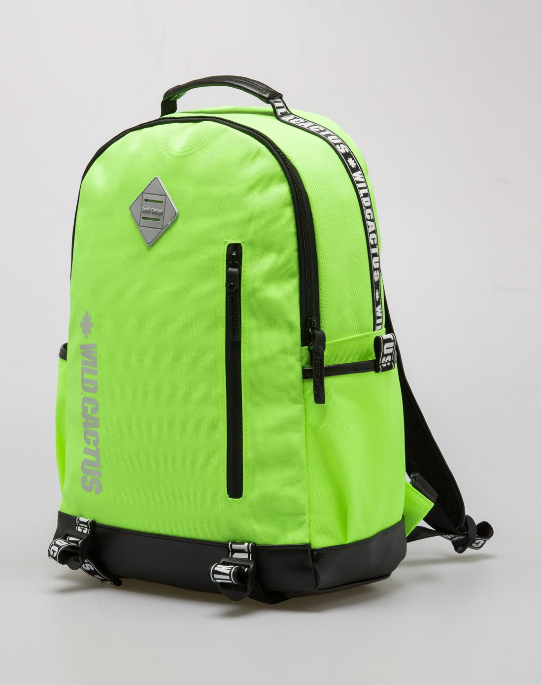 荧光绿色时尚潮流背包