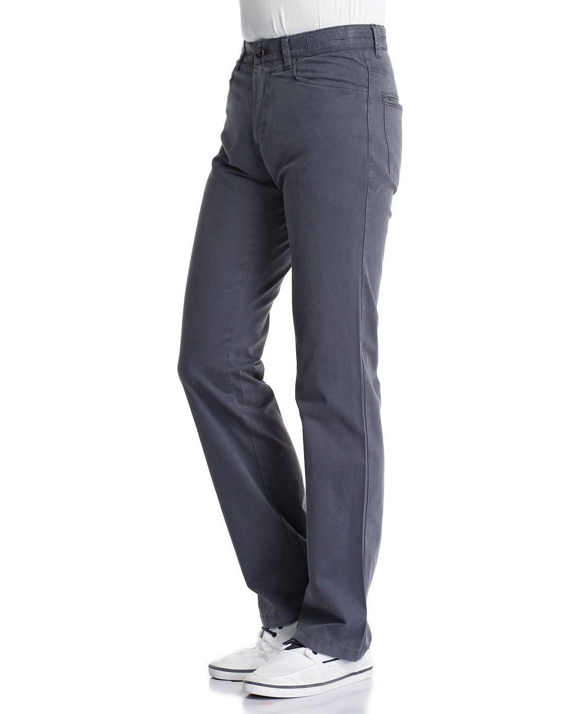 versace collection男装专场 灰蓝色斯文百搭休闲长裤