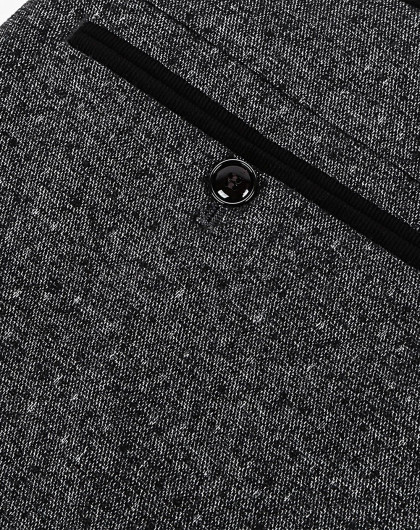 浅黑/灰色斯文绅士长裤