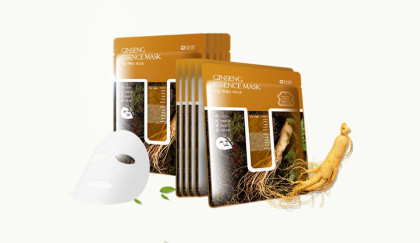 snp 人参焕采亮白提亮精华 面膜 25ml*10片/盒