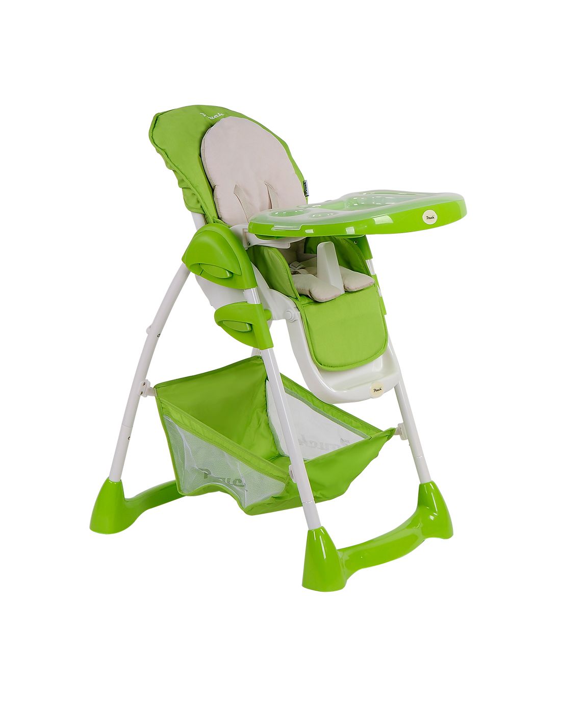 pouch推车专场直发货多功能折叠便携式宝宝餐椅k0206绿pc01gg01_唯品