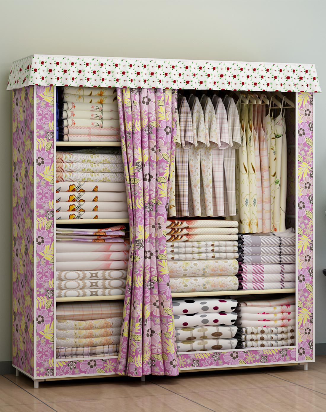 高档牛津布布衣柜