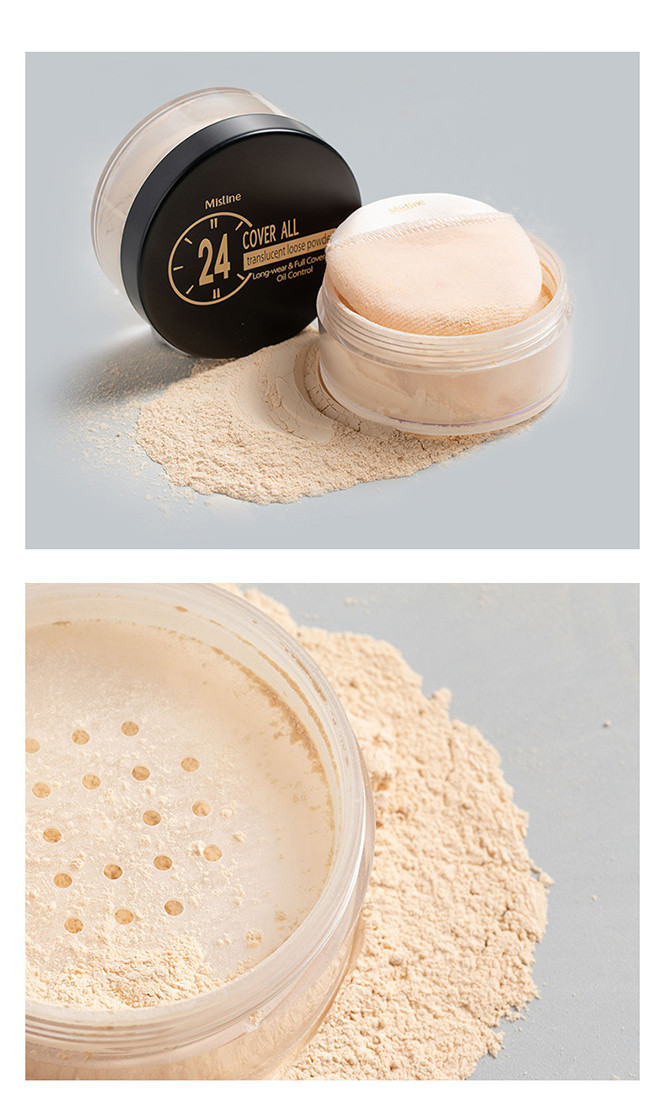 好物热销推荐蜜丝婷 清爽不脱妆轻薄持久遮瑕控油定妆24小时透气散粉