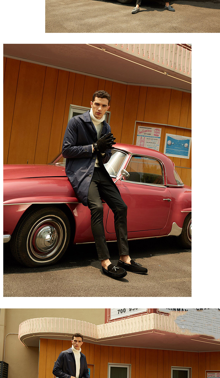 ozwear ugg ob380商务休闲经典男款乐福鞋