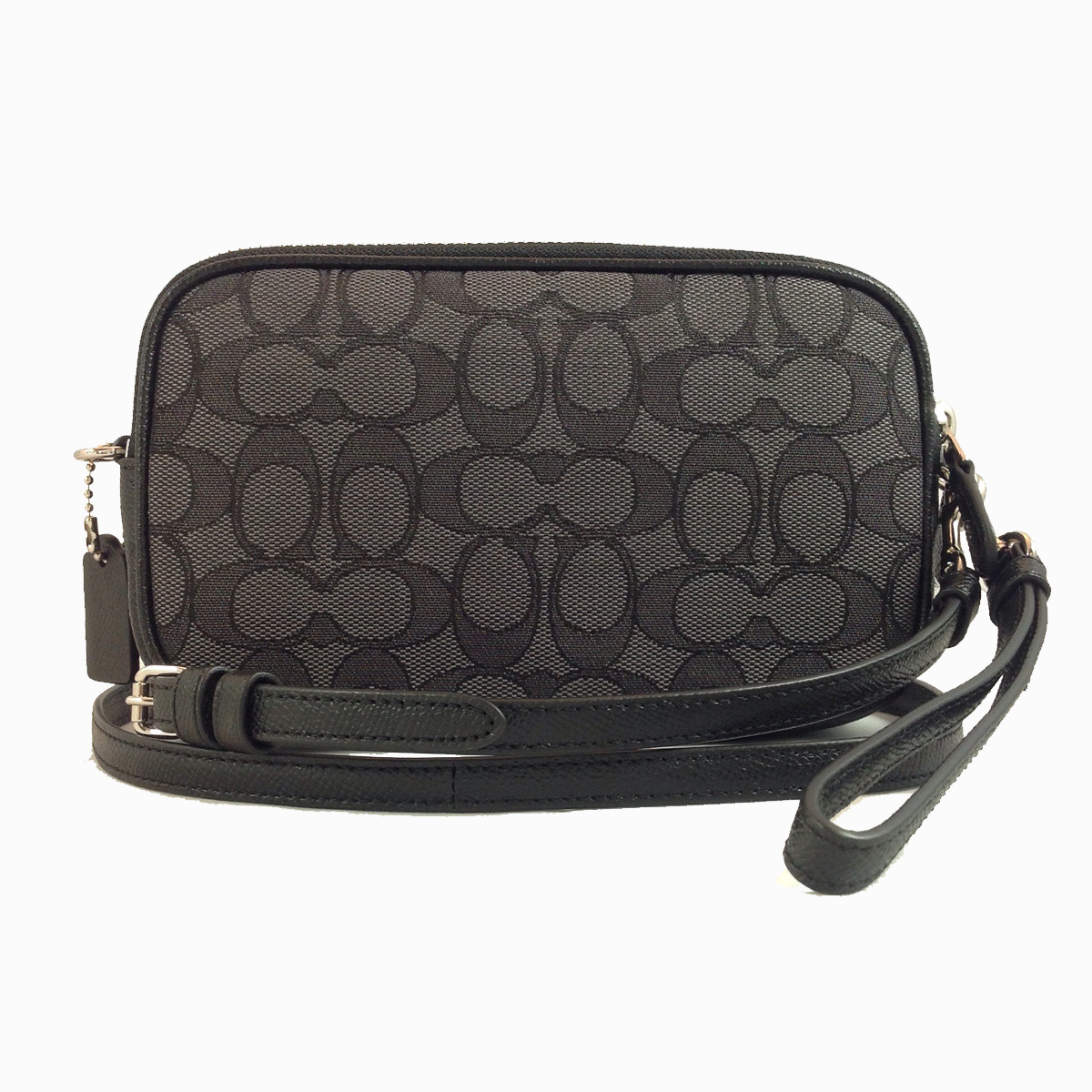 coach bp sig 经典花纹双层拉链时尚小号斜跨包