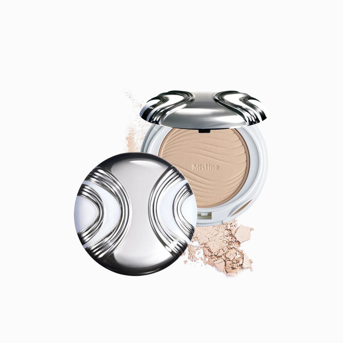 mistine 蜜丝婷 24h控油粉饼 防护隔离持久定妆 10g